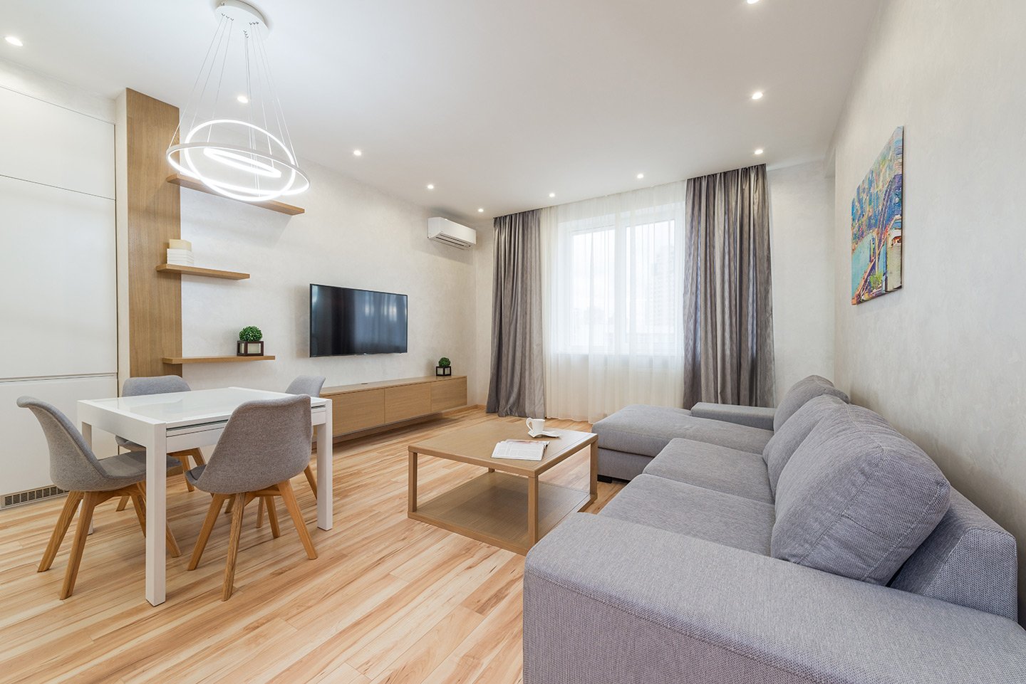 A modern lakberendezési stílus egyszerűségre és letisztultságra törekszik