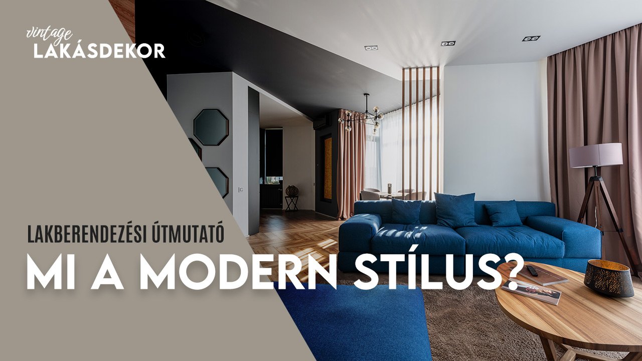 Rendezettség és funkcionalitás – így rendezd be otthonod a modern stílusú lakberendezés jegyében!
